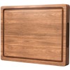 Wood Cutting Boards for Kitchen, 17x12 Inch Butcher Block with