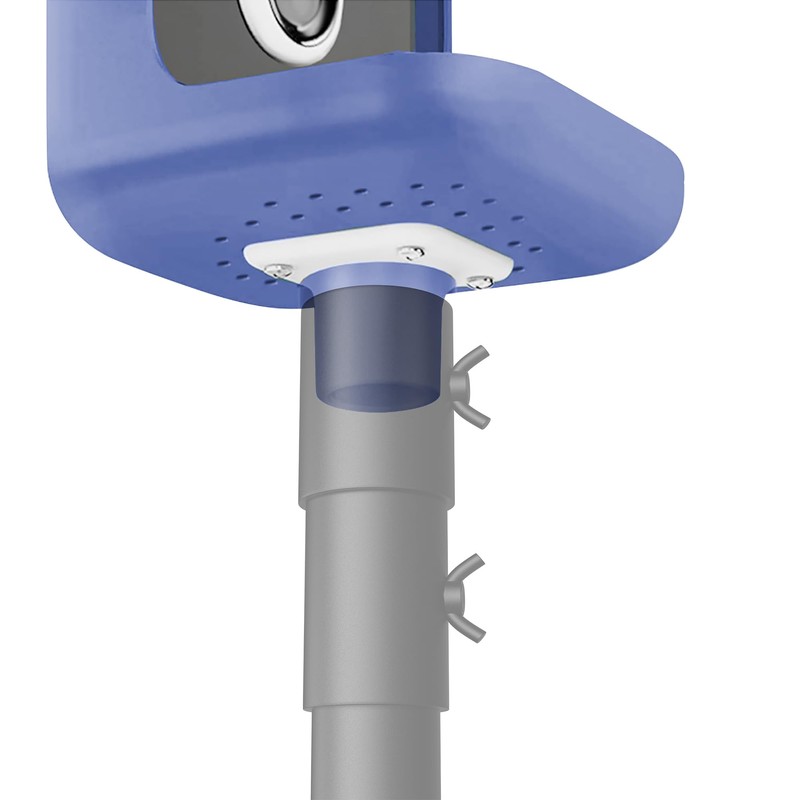 Bird Feeder Pole Mount Adapter,180°Rotation for Easy Setup and Secure