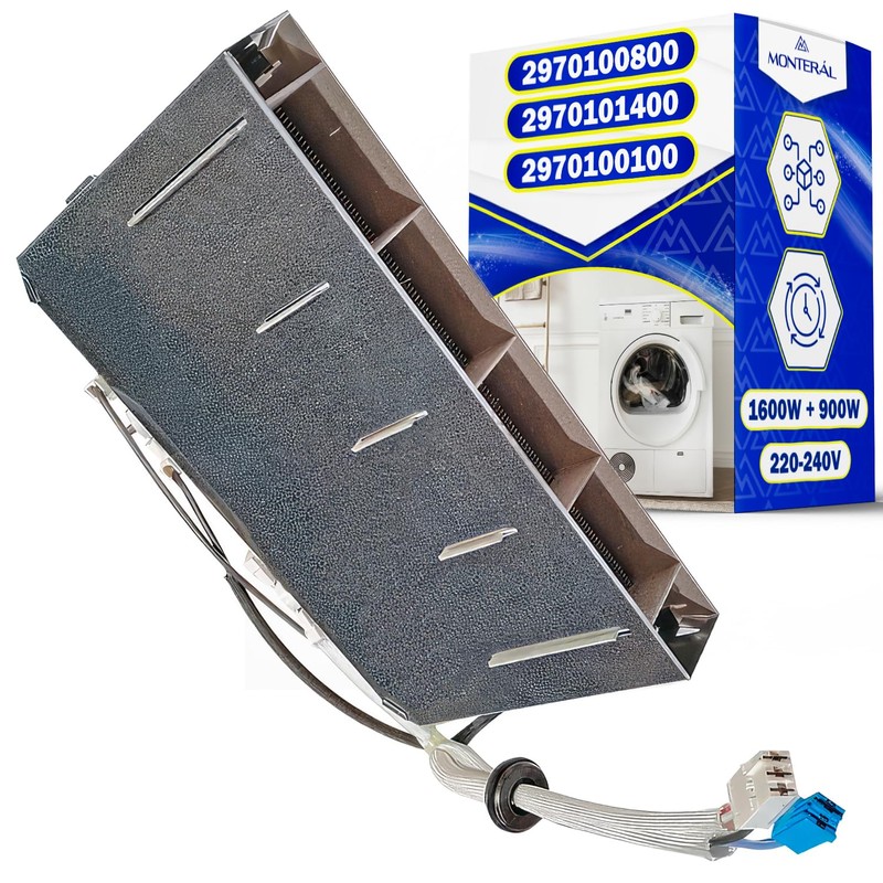 1600 + 900 W 220-240 V Tumble Dryer Resistor Original
