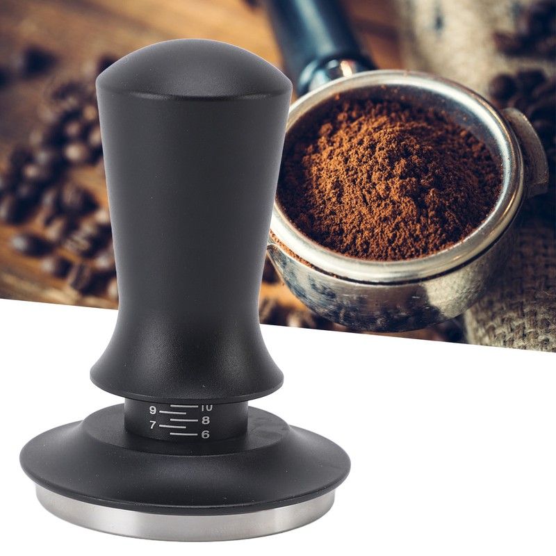 Coffee Press Tamper Comfortable Grip Professional Flat Base Coffee Press