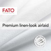 Fato - Trockene Papierservietten, Airlaid, Textileffekt, Packung mit 50 Servietten,