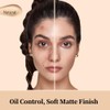 Base Maquillaje Líquida Mate Impecable Cobertura Total Aceite Fórmula Hidratante
