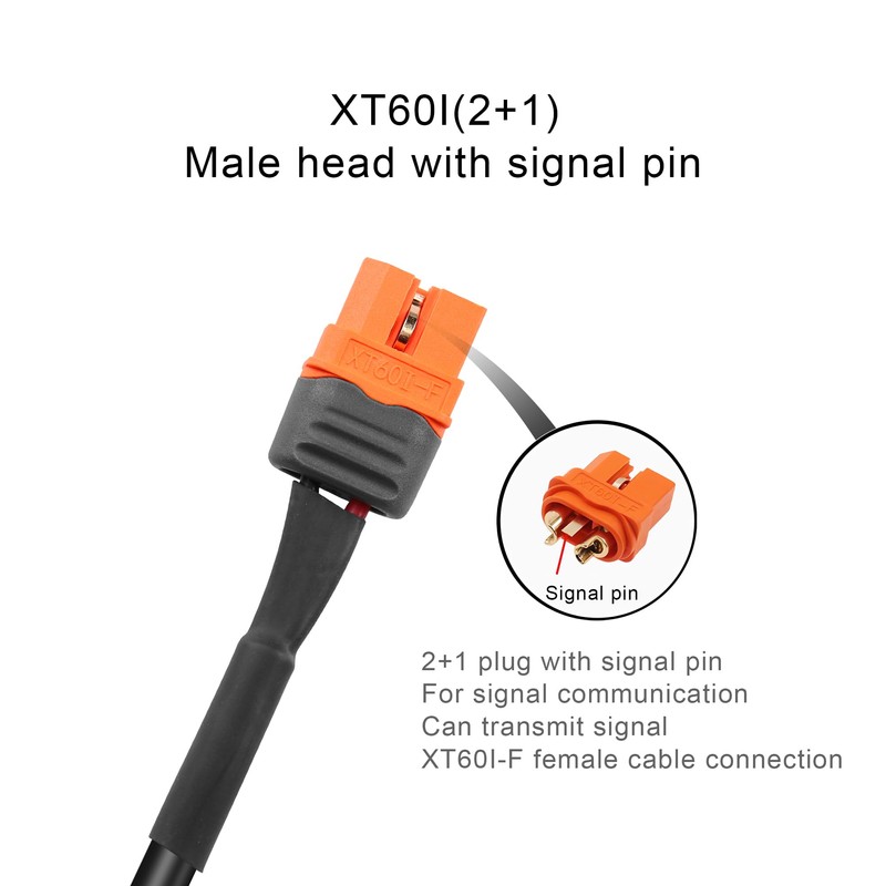 PNGKNYOCN DC 8mm to XT60 Power Cable，1M/3FT 14AWG DC 7909