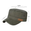 HUA YANG Army Cap Men's Cotton Military Hat Adjustable Baseball