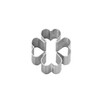 Birkmann Cookie Cutter 10106167 °C00000210, Steel Grey, 4 X 4