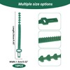 huoanpo 10PCS 25cm Interlocking Tree Support Strap with Buckle -