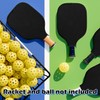 WADY 2Pcs Pickleball Paddle Covers Neoprene Waterproof Protector with Zippered