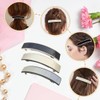 Set of 3 Large Hair Clips for Women, Elegant Hair