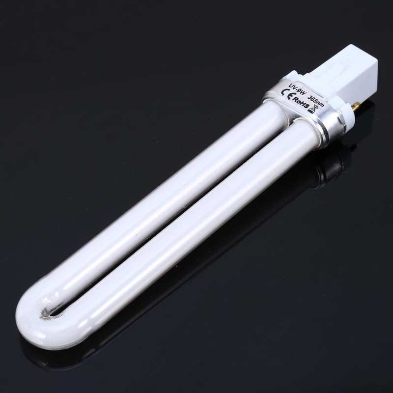 Nail Light Bulbs, UV Lamp Light Replacement 9W 365nm Nail