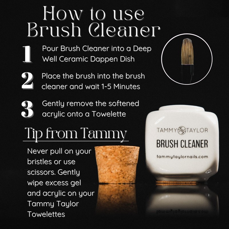Tammy Taylor Kolinsky Custom Gel Brush | For Gel Nails