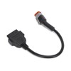 6Pin OBD2 Diagnostic Cable Adapter Professional Fault Detection for Motorcycle