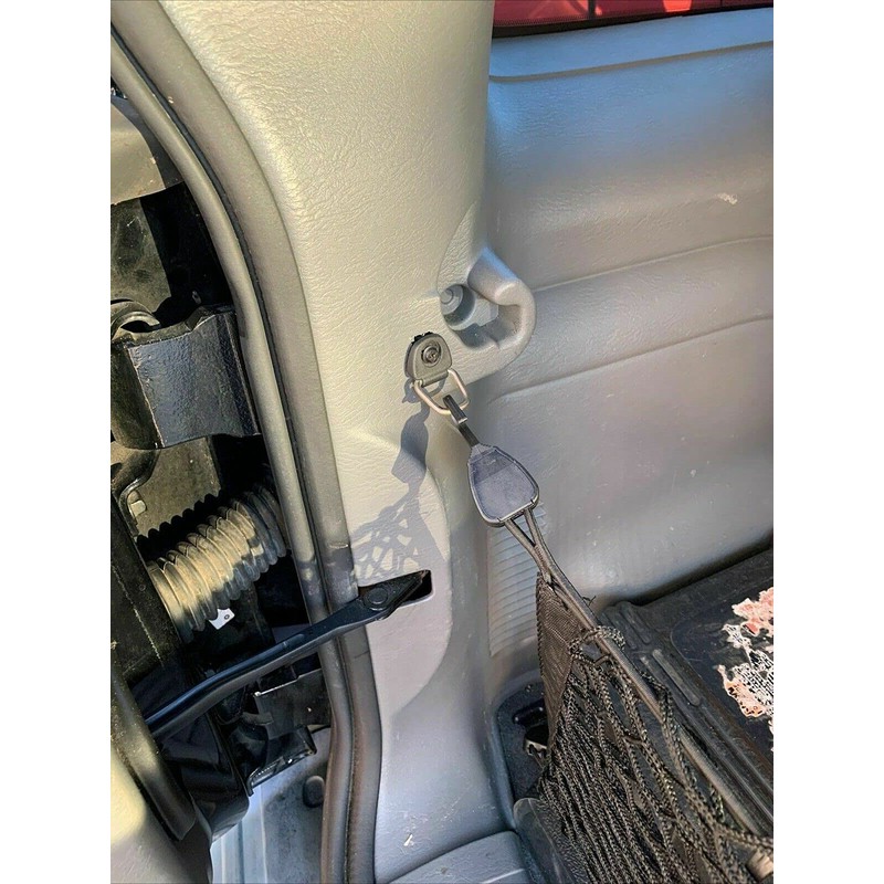 EACCESSORIES EA Rear Trunk Organizer Cargo Net for Jeep Liberty