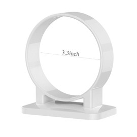 RAIKEDR Hair Dryer Holder Wall Mounted, Bathroom Hair Dryer Holder, Self Adhesive Blow Dryer Holder Rack for Hair Dryer, Compatible with Most Hair Dryers