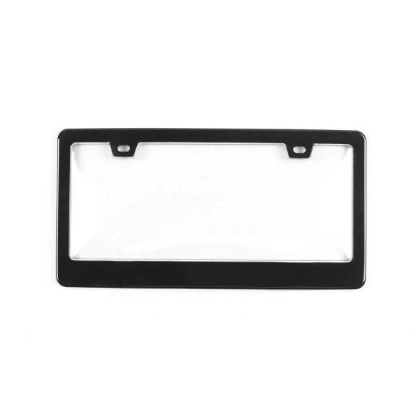 BLVD Clear 2 Holes License Plate Cover Patent Design Fits