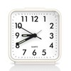 Analog Alarm Clocks, Non Ticking Table Clock with Luminous Hand