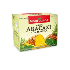 Pineapple Mint Tea Gluten and Caffeine Free from Brazil 10 Bags