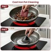TMEDW Pan Scraper, 5 Pcs Pot Scraper, Pan Scraper Plastic,