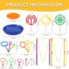 Dncvb 24-Piece Giant Soap Bubbles Set for Children, Giant Soap