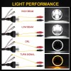 Unbranded 5 3/4 inch 5.75" LED Headlight Hi/Low Beam For