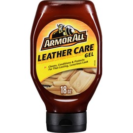 Armor All Car Gel acondicionador de Piel, Limpiador Interior para Coches, Camiones y Motocicletas, Limpia y condiciona, 18 onzas líquidas, 9963