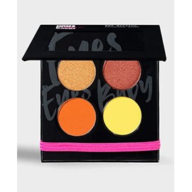 UOMA Beauty by Sharon C. Eye Service Eyeshadow Quads 'Make It Black' Blazin' (0.03oz, Blazin)