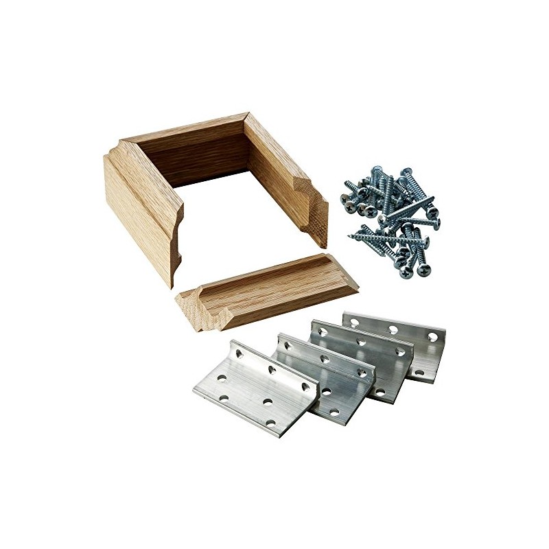 L-Bracket Post Fasteners, Maple