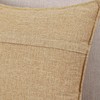 Madizz Set of 2 Polyester Linen Cushion Covers, Soft Decorative