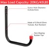 Moundnaik Garage Storage Hooks, Ladder Hooks, Heavy Duty Hooks, 17cm