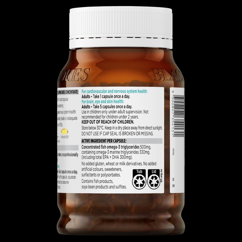 Blackmores Odourless Fish Oil 400 Mini Capsules