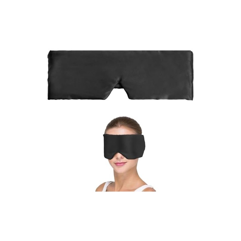 Antifaz para Dormir, Cubre Ojos para Dormir Mujer, Negro