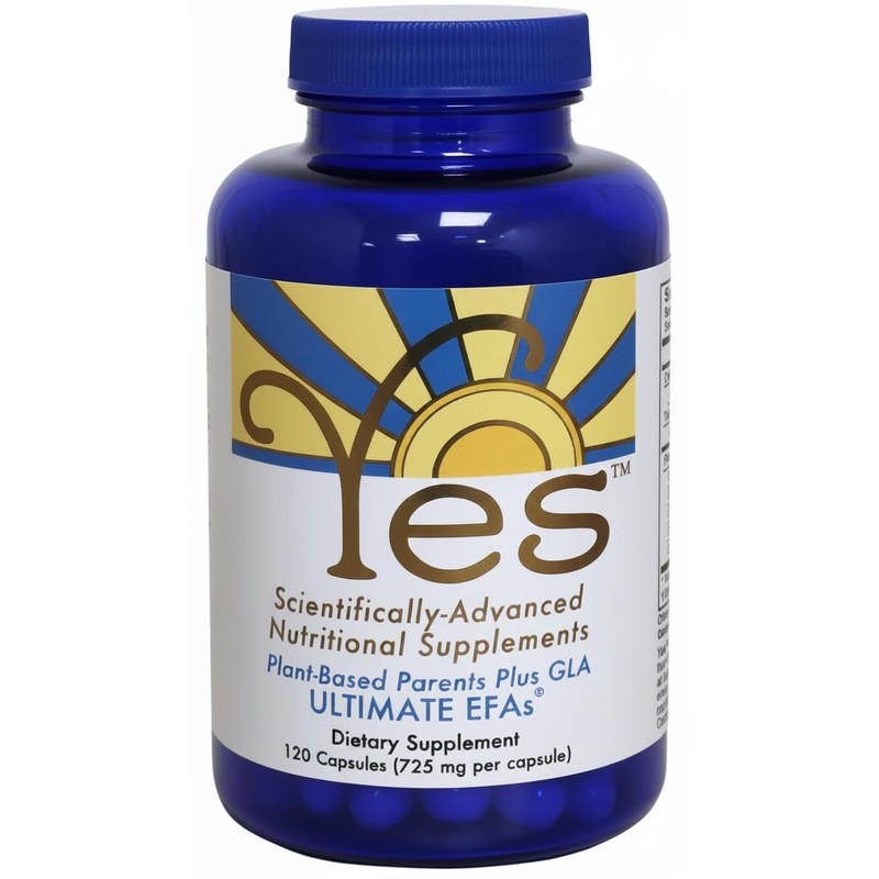Yes Parent Essential Oils ULTIMATE EFAs 120 Capsules, Based On