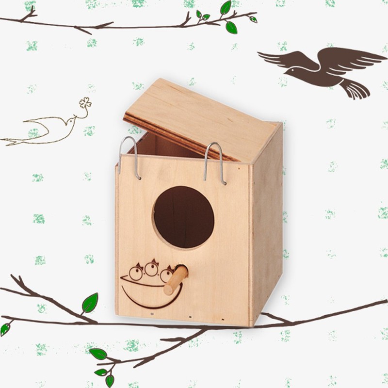 Ferplast Bird Nest, Bird House, Bird Nest in FSC Wood,