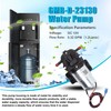 GMB-D-23130 Water Pump, DC 12V, 0.32 GPM, Compatible Primo Water