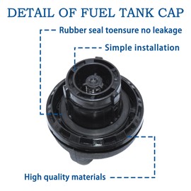FIQAPJ 10832P Gas Cap Fit for Ford Lincoln Mercury - 97-04 E150 E250 Expedition F150, 00-05 Excursion, 97-99 F250, 99-04 F250 F350 Super Duty, 98-04 Navigator, 97-10 Explorer, More. Replaces# 10832P