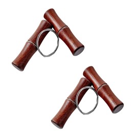 2 Pcs Cheese Wire Cutter, Cheese Wire, Cheese Wire Cutter with Handles Easy to Use Cutting Wire for Clay Suitable for Cheese Dough Clay Pottery Ceramics Art Sculptures and Pottery