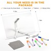 LED Note Board with 7 Colors, 12"x8" Lumiboard Led Drawing