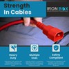 IronBox Electric - Heavy-Duty C14 to C13 Power Cord, 15A,