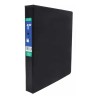 Carpeta Vinil Carta 1 Pulgada 3 Argollas Negra Lefort 2