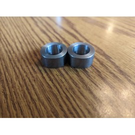 Unbranded 4 Pieces Flat Steel Spacers 5/8 I.D. x 1/4 thick, 1" OD.
