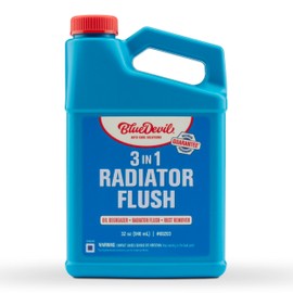 BlueDevil Products 00203 Radiator Flush & Oil Degreaser - 1 Quart