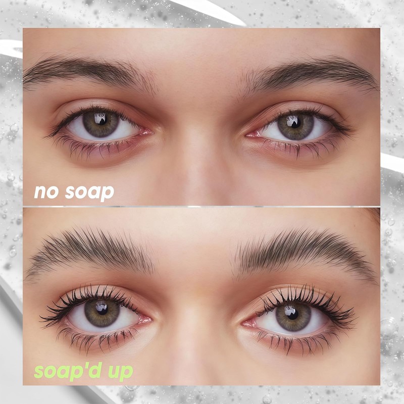 2PCS 3D Brow Gel, Eyebrow Gel Clear - Long-Lasting Strong