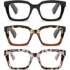 Readers for Women Oprah Style Square Reading Glasses with Spring