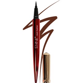 ISMINE Professional Matte Vegan smudge proof Eyeliner, Makeup liner Easy Liquid Pen No-Skip Eyeliner, Waterproof Formula, Long lasting Liquid Eyeliner Brown