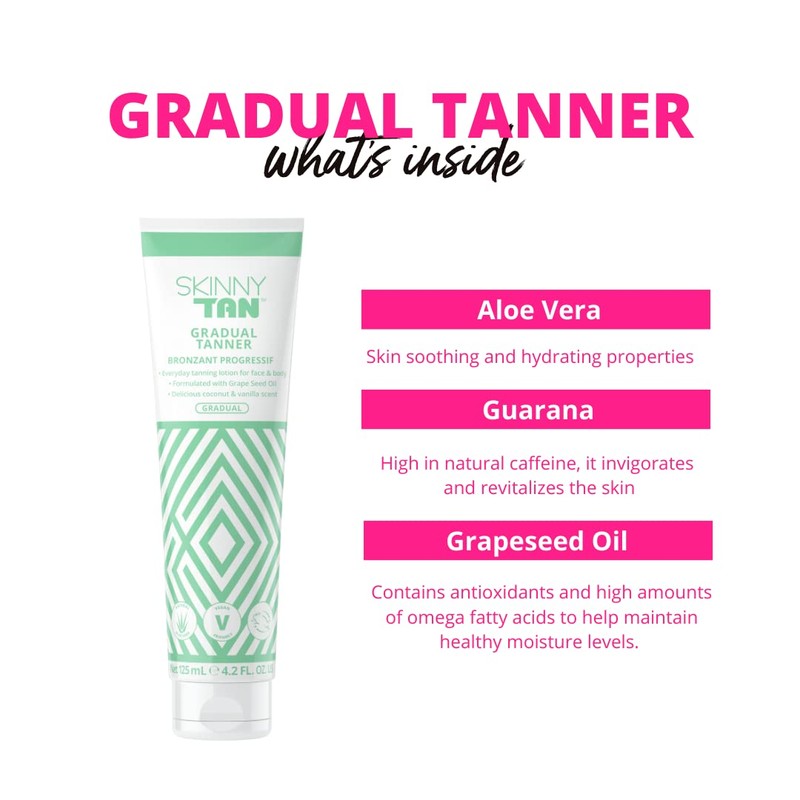 Skinny Tan Gradual Tanner, 125ml