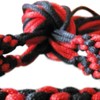 BLACK & RED DUO MUAY THAI KICKBOXING RING FIGHTERS TRADITIONAL