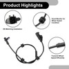Partuto ABS Wheel Speed Sensor Rear Left or Rear Right