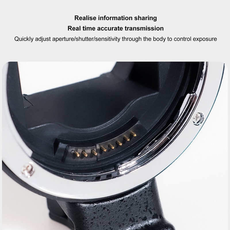 Lens Mount Auto Focus Adapter Information Sharing Accurate Transmission Auto