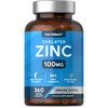 Zinc Tablets 100mg | High Strength Chelated Zinc Supplements |