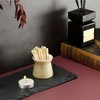 Haillai 2 Pack Match Holder with 6 Pcs Strikers, Handmade