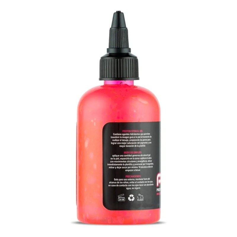 Stencil Transfer Profesional Para Tatuaje Protón 4 Oz Rosa